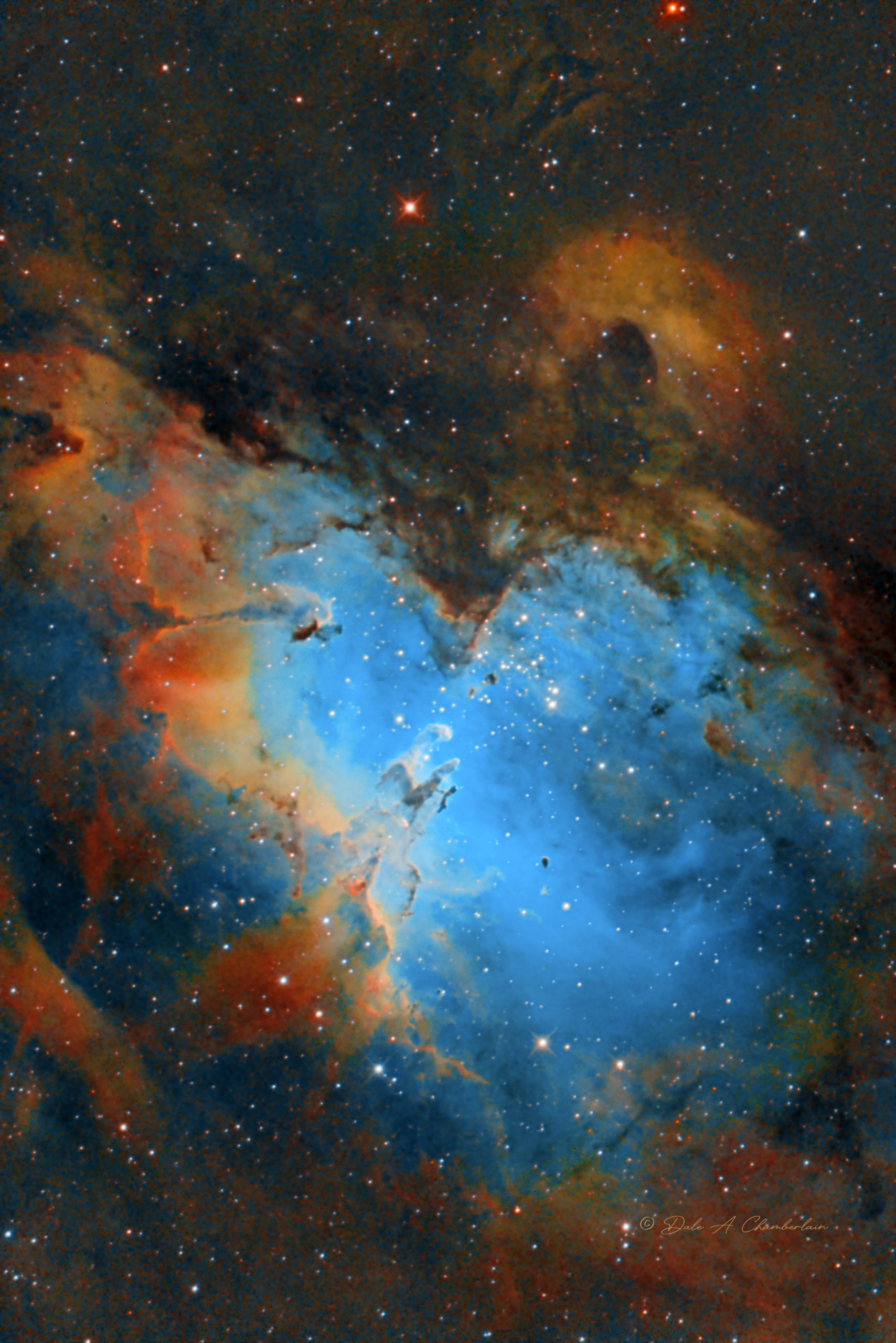 M The Eagle Nebula Chamberlain Observatory