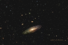 NGC-7331 Spiral galaxy in Pegasus