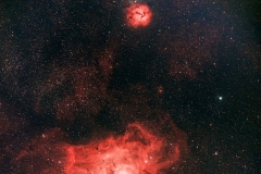 M8 & M20 Lagoon and Trifid Nebulae