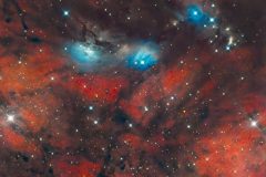 NGC 6914 Reflection Nebula in Cygnus