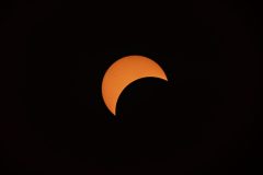 20240408 Sun half covered by the moon