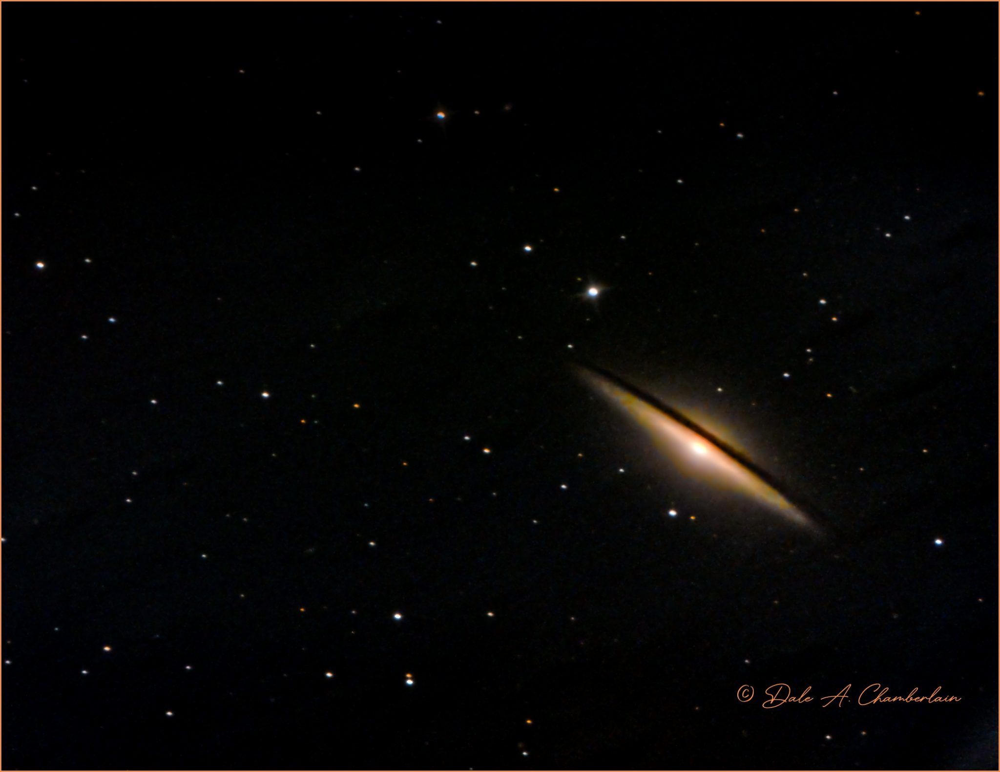 M104 The Sombrero Galaxy : Chamberlain Observatory