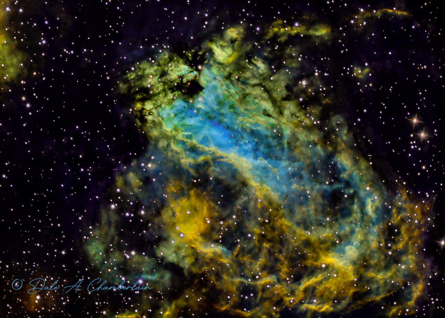 M17 Omega Nebula Chamberlain Observatory