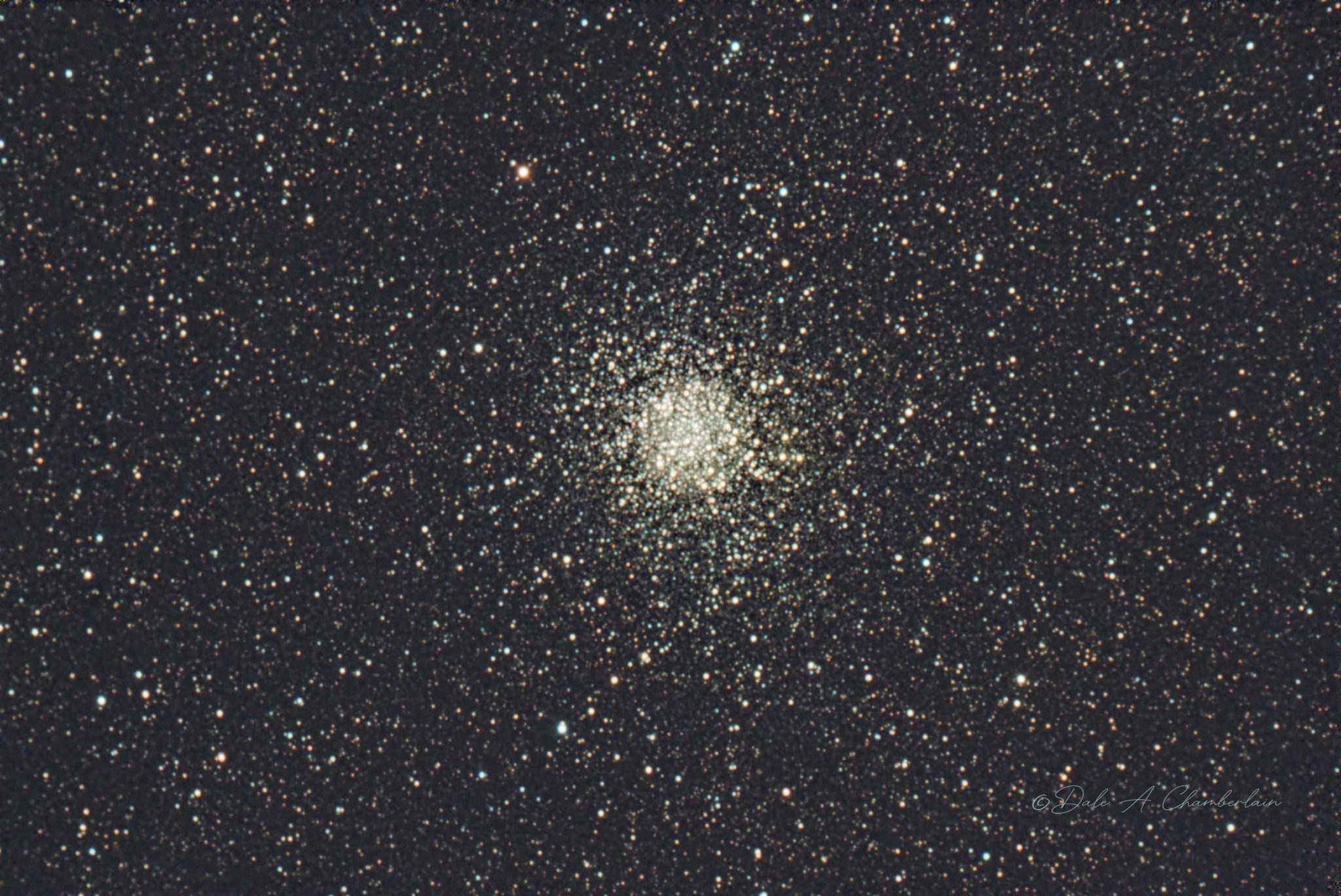 M22 The Sagittarius Cluster : Chamberlain Observatory